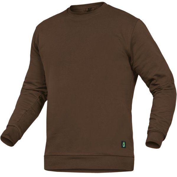 Rundhals Sweater Classic Line haselnuss - Leibwächter®