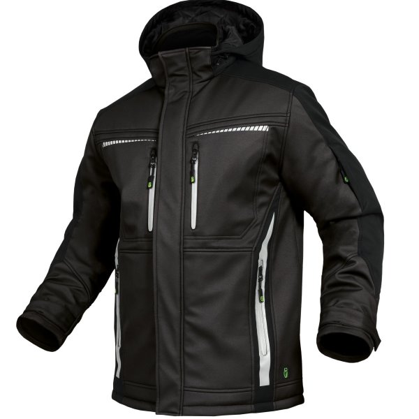 Winter Softshell Jacke Flex Line anthrazit - Leibwächter®