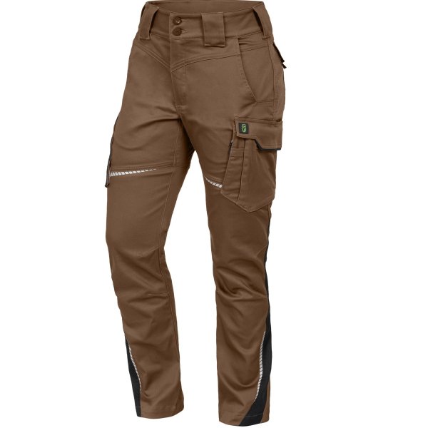 Bundhose Damen ohne Knietaschen Flex-Line haselnuss - Leibwächter®