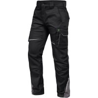 Bundhose OHNE Kniepolster Flex-Line schwarz/grau -...