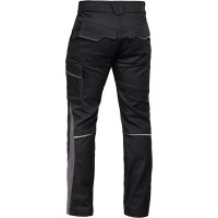 Bundhose OHNE Kniepolster Flex-Line schwarz/grau -...