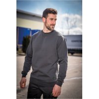 Rundhals Sweater Classic Line anthrazit - Leibw&auml;chter&reg;