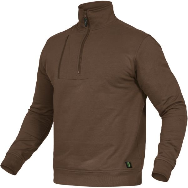 Zip-Sweater Flex-Line haselnuss - Leibwächter®