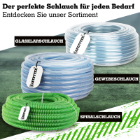 PVC-Spiralschlauch 50mm (2&quot;) 25m/Rolle
