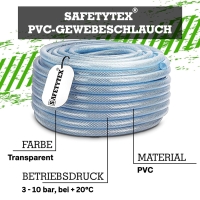 PVC-Gewebeschlauch 32/40 mm