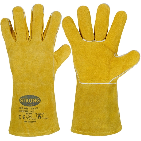 Rindspaltleder-Handschuhe S 53/F - Stronghand®