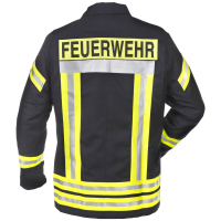 Feuerwehr Einsatzjacke HuPF Teil 3 ALLG&Auml;U mit Reflex (wie &Uuml;berjacken) - Novotex-Isomat&reg;
