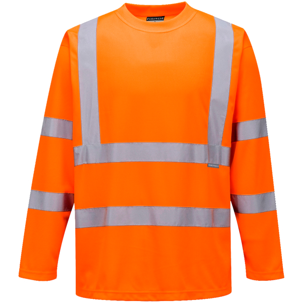 UV Warnschutz Langarm T-Shirt orange - Portwest®