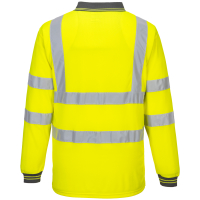 Langarm UV- und Warnschutz Polo Shirt gelb - Portwest&reg;