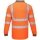 Langarm UV Warnschutz Polo Shirt orange - Portwest&reg;