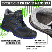 Winterschn&uuml;rstiefel S3 MARNITZ - Safetytex&reg;