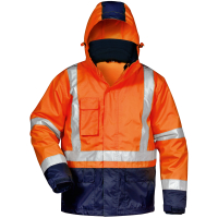 3in1 Warnschutz Jacke UDO orange - Safestyle®