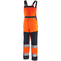 Warnschutz Latzhose BUFFALO orange/navy - Texxor®