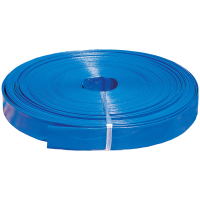 PVC-Flachschlauch, Wasserschlauch blau