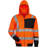 Warnschutz Sweat-Jacke JANTO orange - Elysee®