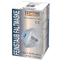 Feinstaub Faltmaske 4203.1 FFP2 NR D mit Ventil - Tector&reg;