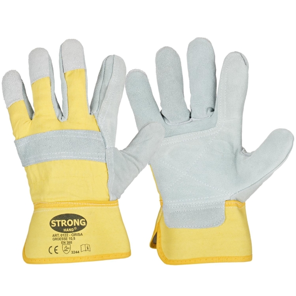 Rindspaltleder Handschuhe ORISA - Stronghand®