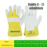 Rindvollleder Handschuhe SPORNITZ - Safetytex&reg;