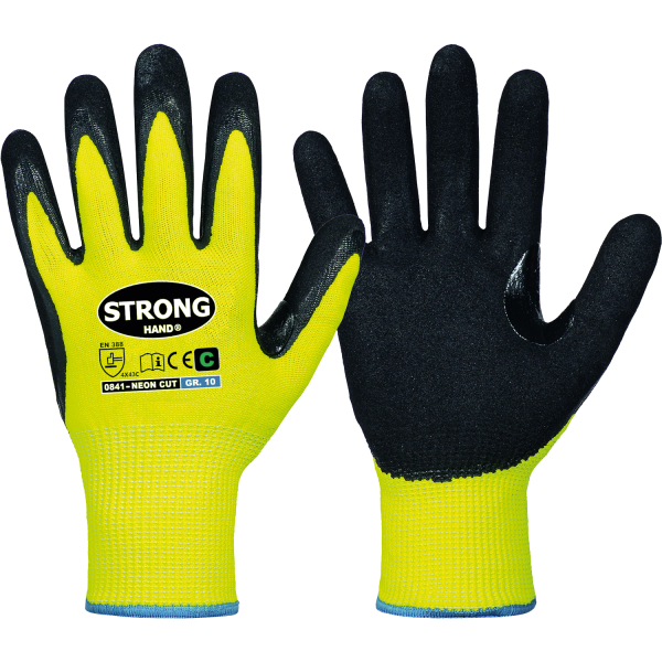 Schnittschutz Handschuhe NEON CUT 5 - Stronghand®