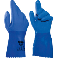 PVC Chemikalienschutz Handschuhe TELSOL 351 - Mapa®