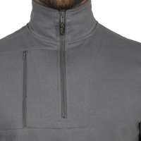 Zip-Sweater Flex-Line grau - Leibw&auml;chter&reg;
