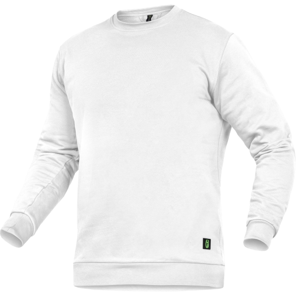 Rundhals Sweater Classic Line weiß - Leibwächter®