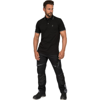 Polo Shirt Flex-Line schwarz/grau - Leibw&auml;chter&reg;