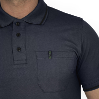 Polo Shirt Flex-Line marine/schwarz - Leibw&auml;chter&reg;