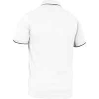 Polo Shirt Flex-Line wei&szlig;/grau - Leibw&auml;chter&reg;