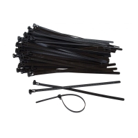 Wiederlösbare Kabelbinder schwarz