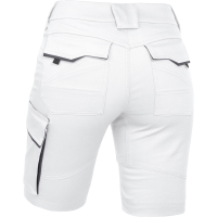 Shorts Damen Flex-Line weiß/grau -...