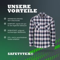 Flanell Hemd BARNIN - Safetytex&reg;