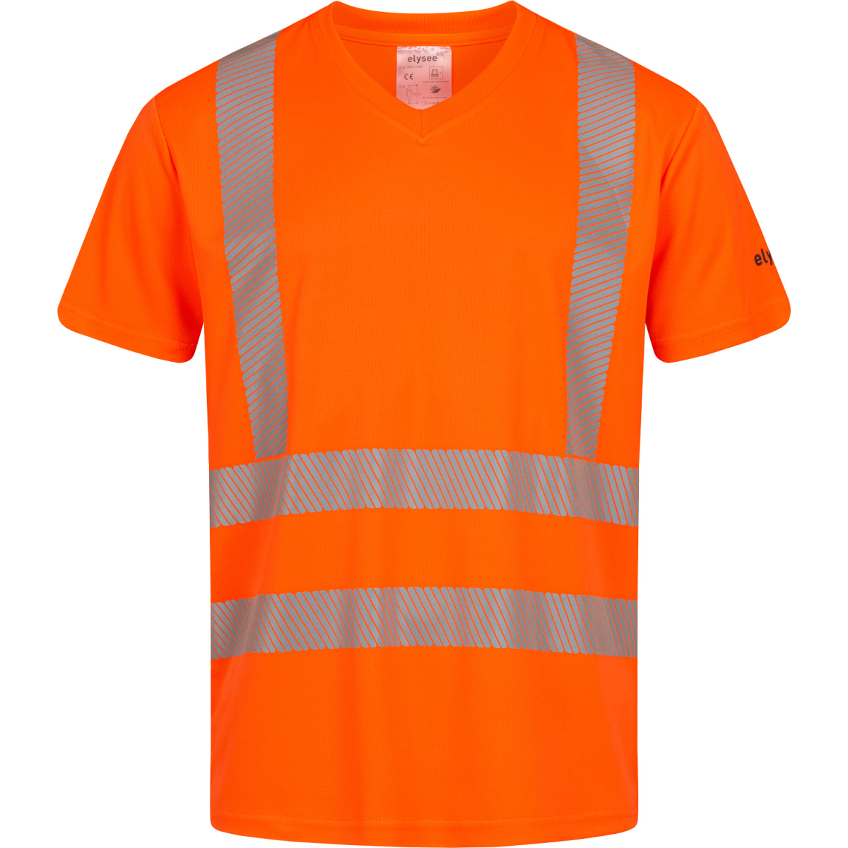 uv warnschutz schutzkleidung oranges t-shirt von elysee