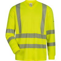 UV- und Warnschutz Langarm Shirt gelb AKKRUM - Elysee®