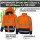 Warnschutz Pilotenjacke orange/marine FRAUENMARK - Safetytex&reg;