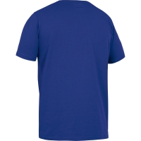 Rundhals T-Shirt Herren Classic Line kornblau -...