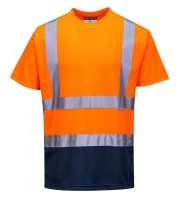 UV Warnschutz T-Shirt orange/marine - Portwest®