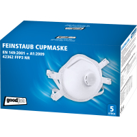 Basic-Feinstaubmaske FFP3 mit Ventil - 42362 GOODJOB&reg;