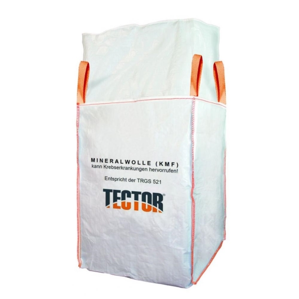 Big Bag Mineralwolle mit 4 Hebeschlaufen (84670) - Tector®