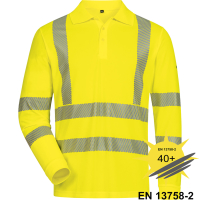 Langarm UV Warnschutz Polo Shirt WAPSE - Elysee®