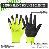 Strick Handschuhe Poltnitz - Safetytex®