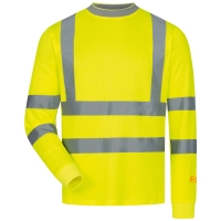 UV Warnschutz Langarm Shirt gelb OLEAS - Safestyle®