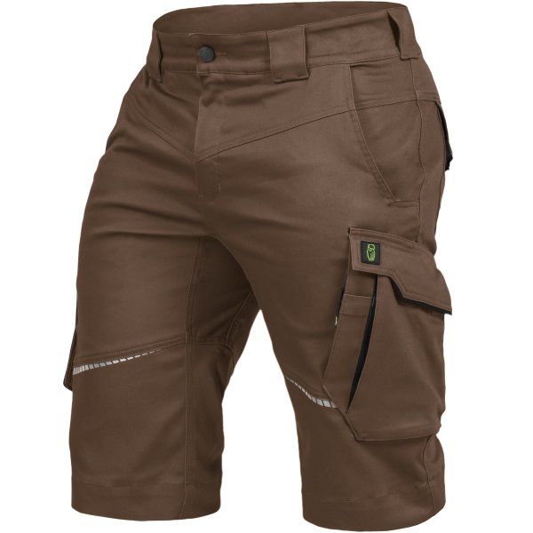 Shorts Herren Flex-Line haselnuss/schwarz - Leibwächter®