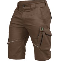 Shorts Herren Flex-Line haselnuss/schwarz -...