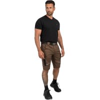 Shorts Herren Flex-Line haselnuss/schwarz - Leibw&auml;chter&reg;