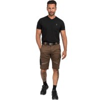 Shorts Herren Flex-Line haselnuss/schwarz - Leibw&auml;chter&reg;